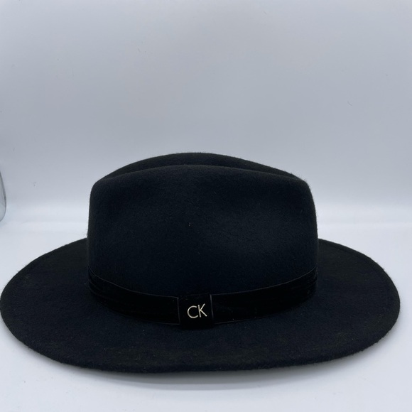 Calvin Klein Wool Wide Brim Hat - Picture 4 of 7